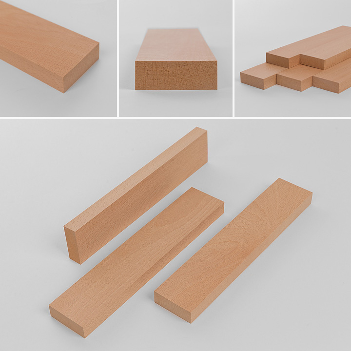 Holzleiste - Buche gehobelt